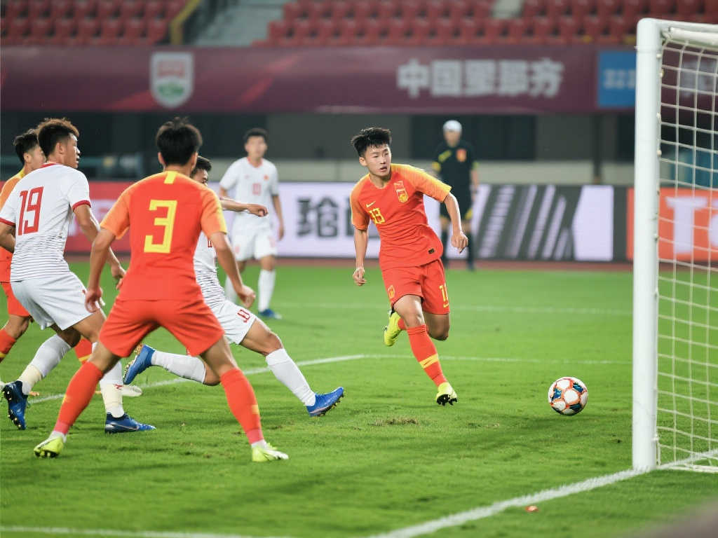 【精彩瞬间】王钰栋进球，国青队默契配合一览无余